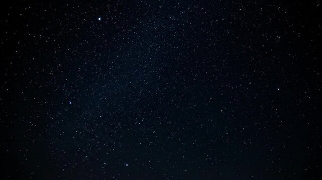 The night sky is full of stars and twinkling scenes, with a dreamy starry sky background
