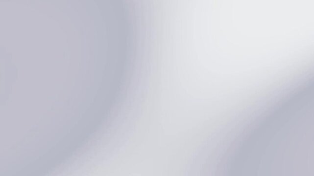 Abstract silver liquid gradient flowing in a minimalist motion loop