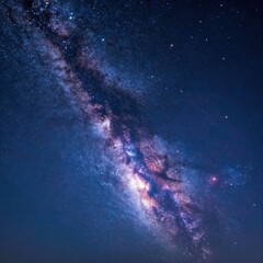 Fototapeta premium stellar night sky milky way galaxy stars