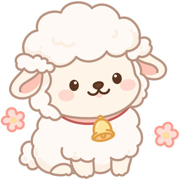 vector illustration of a sheep