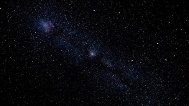 Starry night scene materials, deep starry sky and galactic dynamics
