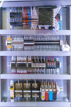 Industrial Electrical Control Panel and Automation Wiring System