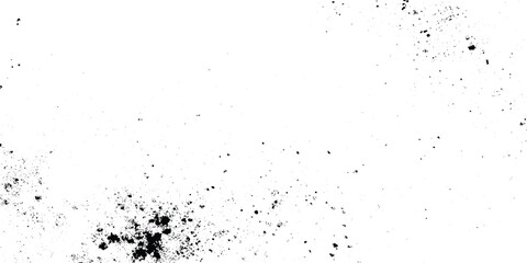 Fototapeta premium Abstract white grunge texture background with scattered black speckles dust particles and noise effect