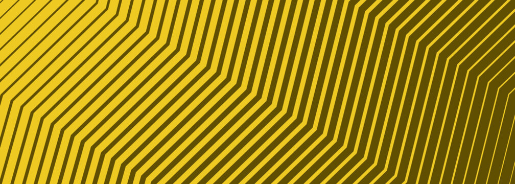 Abstract gold geometric v shape parallel lines repeating pattern modern minimalist graphic background backdrop design element with composed repeating yellow sharp geometric patterns