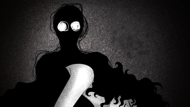 sleep paralysis entity watching sleeping woman