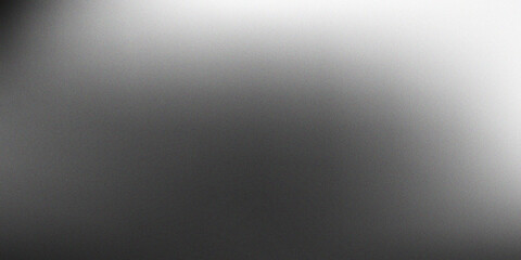 Naklejka premium Grayscale smooth transition from dark gray to bright white creating a classic minimalist abstract visual