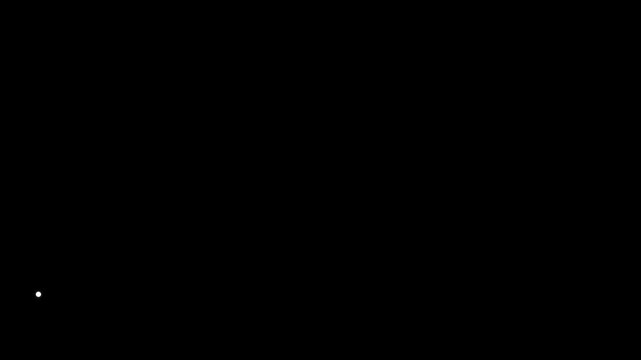 Green ascending bar chart with diagonal growth line on black background, representing business success, revenue growth, and financial achievement motion graphic.