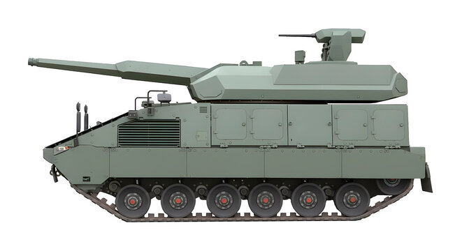 Prototype of a new German medium tank with a 105mm gun