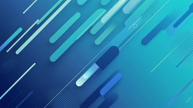 Abstract background with dynamic blue and teal diagonal lines and gradient colors, perfect for modern design and technology concepts.