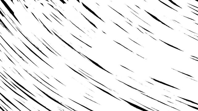 Hand Drawn Messy Ink Scribble Lines Animation Motion Texture Artistic Gritty Sketch Background Loop Video 4K