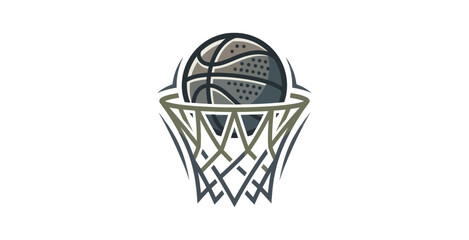 Basketball Hoop Vector Illustration © Wicaksono
