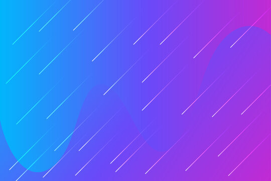 Abstract Blue Purple Gradient Background White Lines
