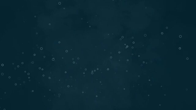 Mimic octopus swimming gracefully in deep ocean water