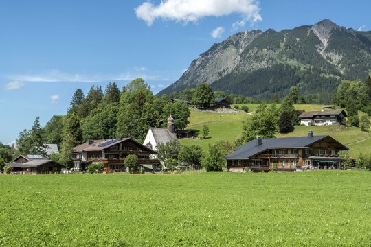 Loretto district, Oberstdorf, Oberallg&auml;u, Allg&auml;u, Bavaria, Germany