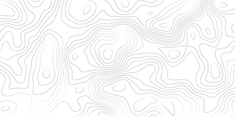 Abstract topographical contour map pattern in black and white with topographical abstract background geography cartography monochrome elevation creative backdrop ornament stylized artistic © JM