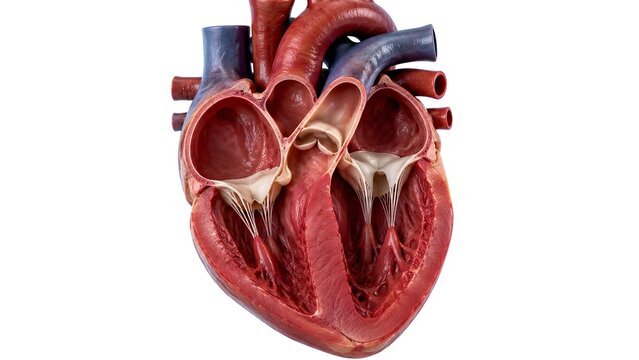 A Complete Human Heart Cross Section