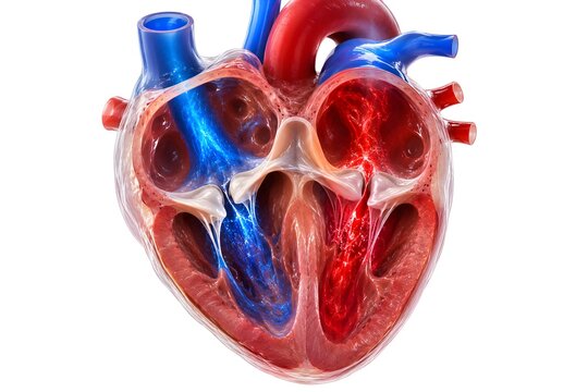 Healthy Heart Valve Blood Flow