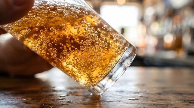Carbonated Drink Bubbles