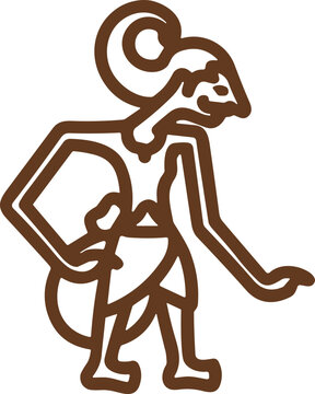 Indonesian Wayang Kulit Puppet Silhouette, Traditional Shadow Play Character
