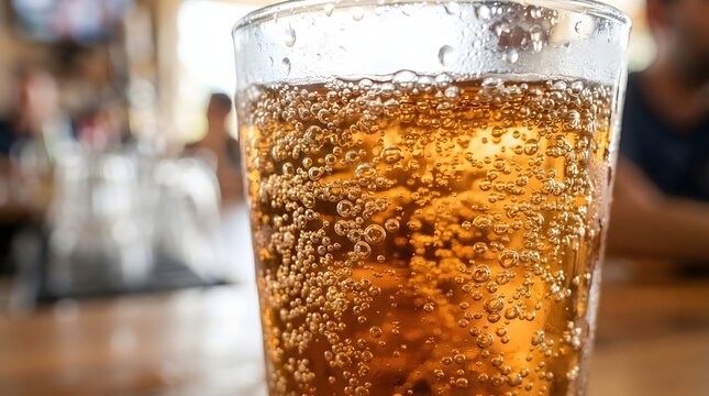 glass of soda 
