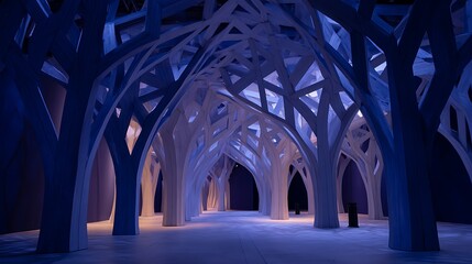 Fototapeta premium Nature-inspired visual concepts exploring seasons, sustainability, eco lifestyle, and mindfulness through immersive perspectives and diverse artistic styles.
