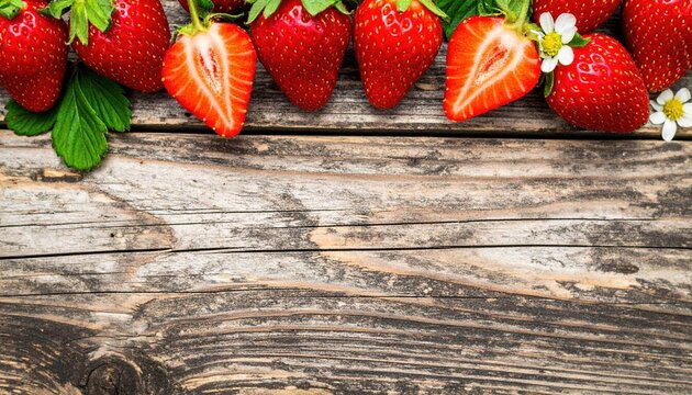 Strawberry border composition