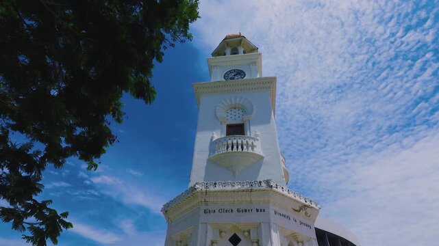 Queen Victoria Memorial Clock Tower George Town Penang Island Malaysia