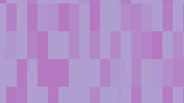 Abstract Purple Block Pattern Backdrop, Geometric Moving Rectangles on Light Violet Background