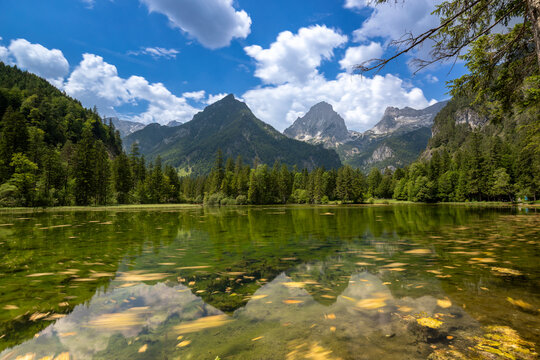 Sommertag am Schiederweiher bei Hinterstoder, &Ouml;sterreich