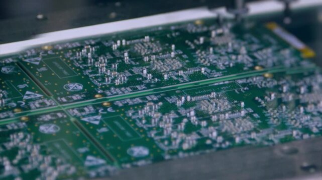 Circuit Board Semiconductor Assembly 4K