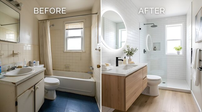 Modern Bathroom Renovation: Before and After Transformation