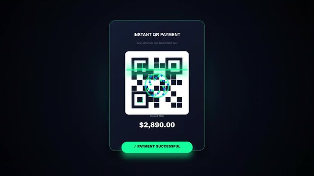 Instant QR Code Payment Scanning