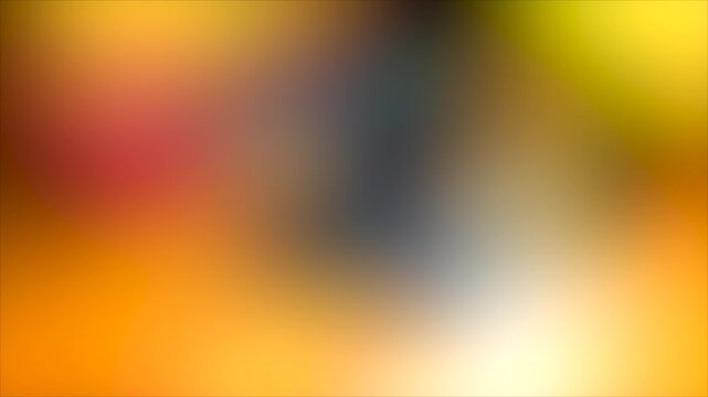 Abstract Warm Gradient Background Loop with Vibrant Yellow Orange and Red Color Transitions