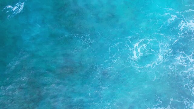 Aerial View Of Grand Anse Beach La Digue Seychelles