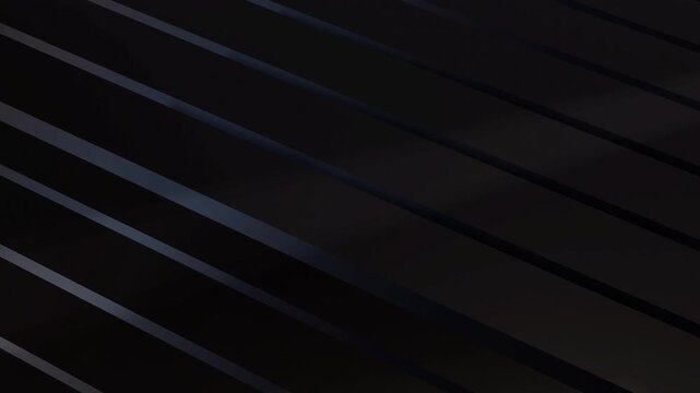 Minimal 3D white cube smoothly sliding along a dark geometric surface with a brief pause before continuing its motion. Clean seamless looping animation for technology, user interfaces, branding