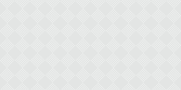 Luxury White Geometric Seamless Pattern Background with Elegant Decorative Lattice Texture Vector