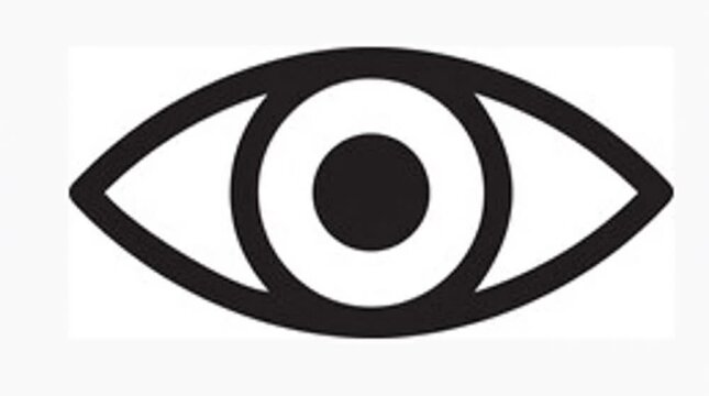 Eye Vision Vector Outline Icons Set &ndash; Visibility, View, Optometry and Eye Care Line Symbols Collection