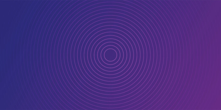 Simple purple abstract background with circle line motif