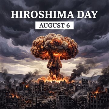 6th August Hiroshima day. 