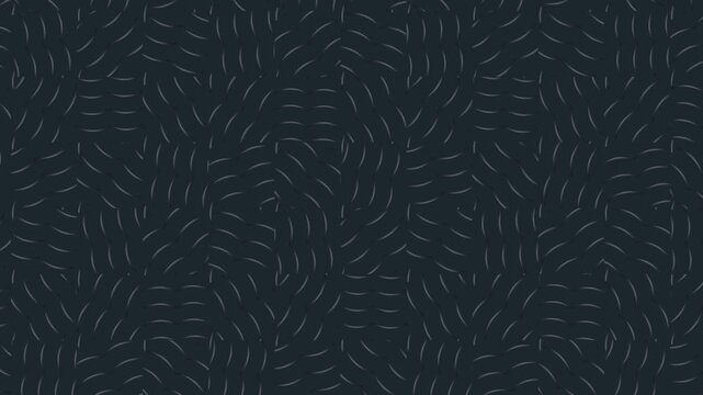 Seamless japanese pattern loop in black - stylish animated 4K motion background for video editing, social media and presentation