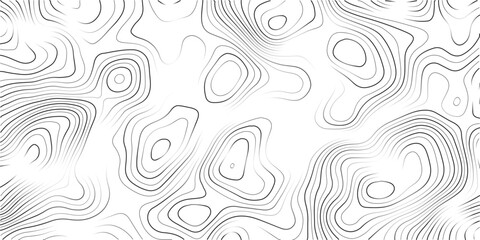 Obraz premium Abstract topographic map design with intricate lines and patterns isolated on transparent background