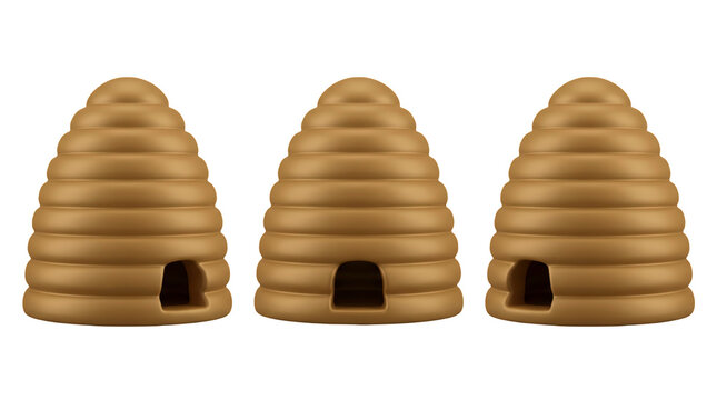 Golden masonic beehive symbols, freemasonry industry and secret society cooperation concept