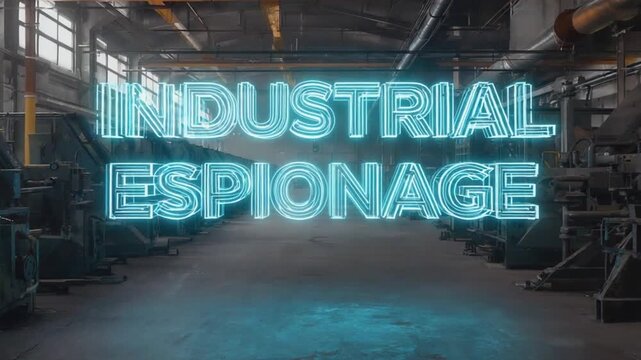 Complaint of industrial espionage.