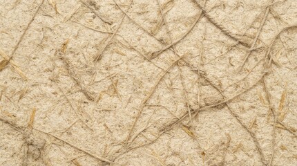 Fototapeta premium Close up texture of natural fibrous material and twine