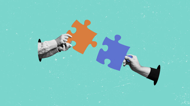 Teamwork and the concept of shared success between a child and their father&mdash;adults and children working together.