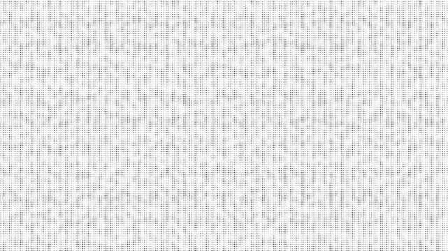 Abstract white halftone dot pattern background Motion. Clean minimalist seamless loop