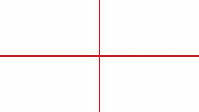 Four Window Frame Grid Transition Elements animation in 4K animation with alpha channel  Split Screen 2D Motion Graphics Animation on transparent background 