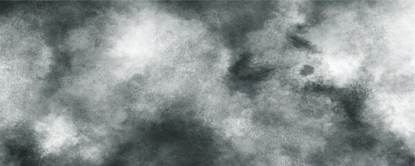 Fototapeta premium Soft grunge grey watercolor wash texture background with artistic cloudy effect for minimalist design projects and digital stationery.