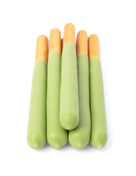 Green Tea Biscuit Sticks Bundle Studio Shot
