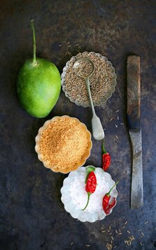 Ingredients for Aam Panna / Indian Mango Cooler
